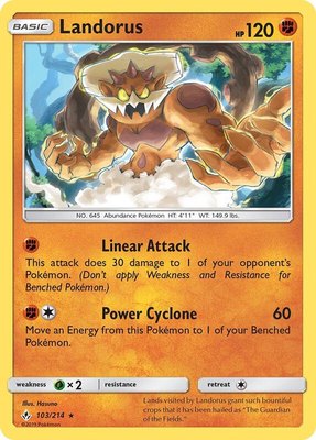 Landorus, SM - Unbroken Bonds