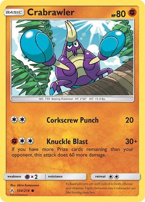 Crabrawler, SM - Unbroken Bonds