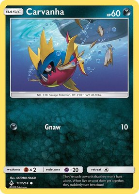 Carvanha, SM - Unbroken Bonds