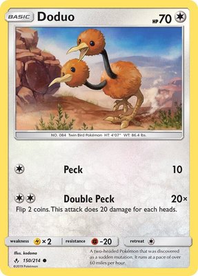 Doduo, SM - Unbroken Bonds
