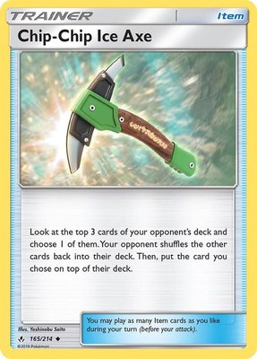 Chip-Chip Ice Axe, SM - Unbroken Bonds