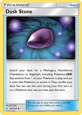 Dusk Stone, SM - Unbroken Bonds