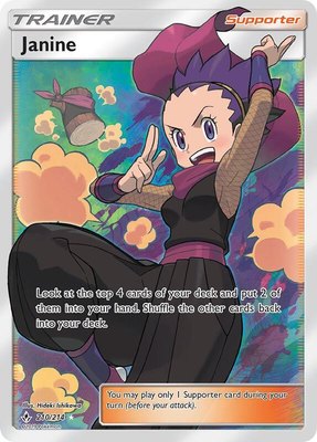 Janine (Full Art), SM - Unbroken Bonds