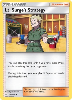 Lt. Surge's Strategy, SM - Unbroken Bonds
