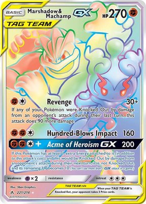 Marshadow & Machamp GX (Secret), SM - Unbroken Bonds