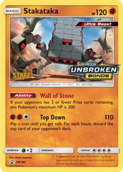 Stakataka (Prerelease) [Staff], SM Promos