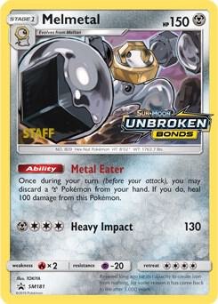 Melmetal (Prerelease) [Staff], SM Promos