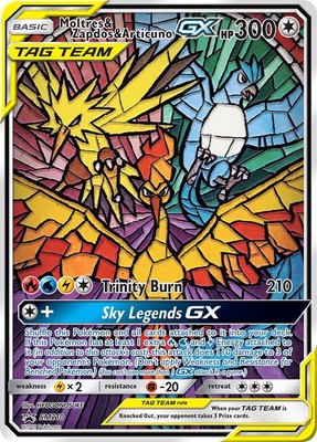 Moltres & Zapdos & Articuno GX, SM Promos