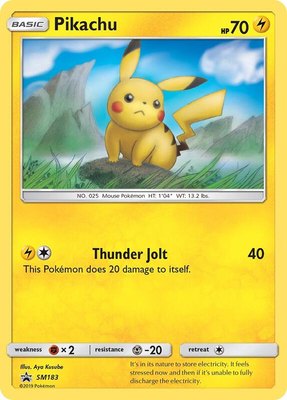 Pikachu, SM Promos