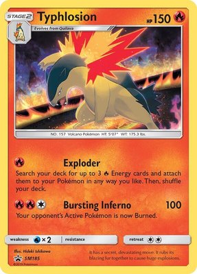 Typhlosion, SM Promos