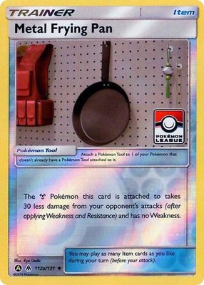 Metal Frying Pan (Pokemon League), League & Championship Cards