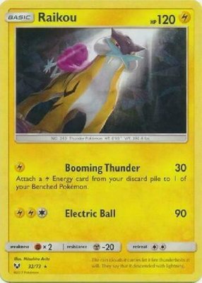 Raikou (Let's Play, Pikachu!) (Cracked Ice Holo), Deck Exclusives