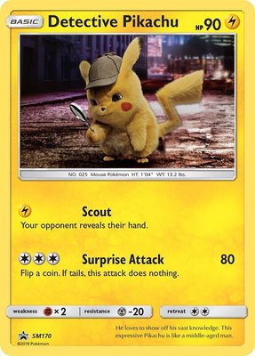 Detective Pikachu, SM Promos