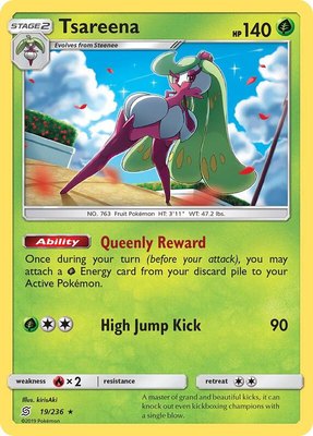Tsareena, SM - Unified Minds