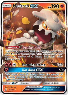 Heatran GX, SM - Unified Minds