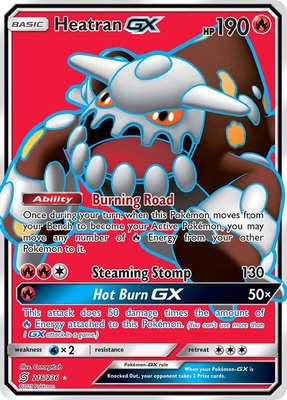 Heatran GX (Full Art), SM - Unified Minds