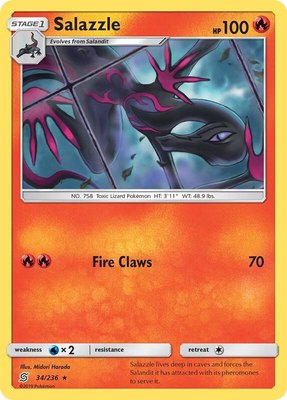 Salazzle (34), SM - Unified Minds