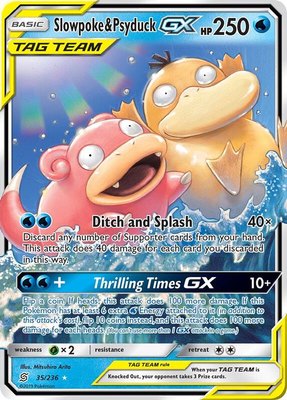 Slowpoke & Psyduck GX, SM - Unified Minds