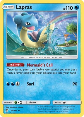 Lapras, SM - Unified Minds