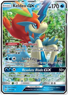 Keldeo GX, SM - Unified Minds