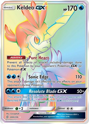 Keldeo GX (Secret), SM - Unified Minds
