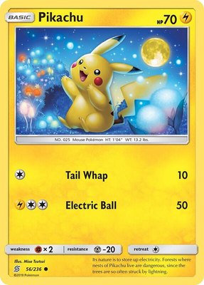 Pikachu (56), SM - Unified Minds