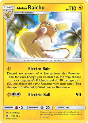 Alolan Raichu, SM - Unified Minds