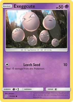 Exeggcute, SM - Unified Minds