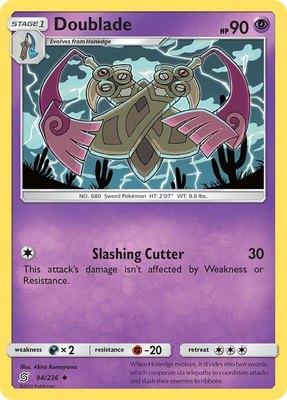 Doublade, SM - Unified Minds