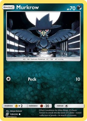 Murkrow (129), SM - Unified Minds