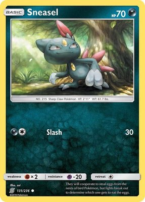 Sneasel, SM - Unified Minds