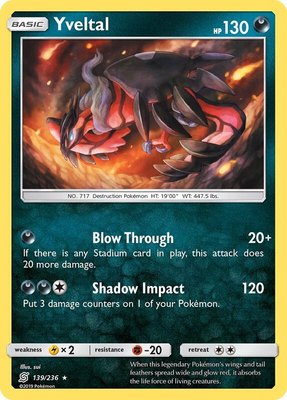 Yveltal, SM - Unified Minds