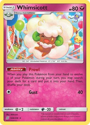 Whimsicott, SM - Unified Minds