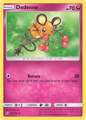 Dedenne, SM - Unified Minds