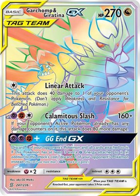 Garchomp & Giratina GX (Secret), SM - Unified Minds