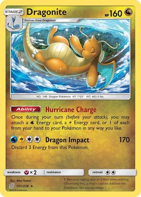 Dragonite, SM - Unified Minds