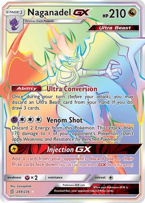 Naganadel GX (Secret), SM - Unified Minds