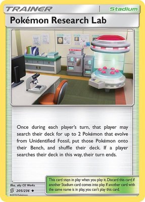 Pokemon Research Lab, SM - Unified Minds