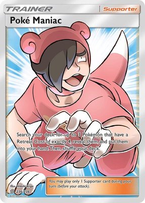 Poke Maniac (Full Art), SM - Unified Minds