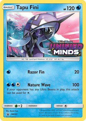 Tapu Fini (Prerelease), SM Promos