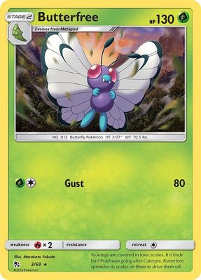 Butterfree, Hidden Fates