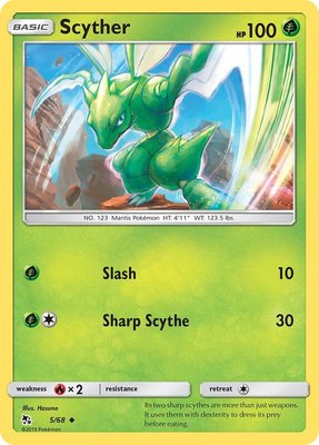 Scyther, Hidden Fates