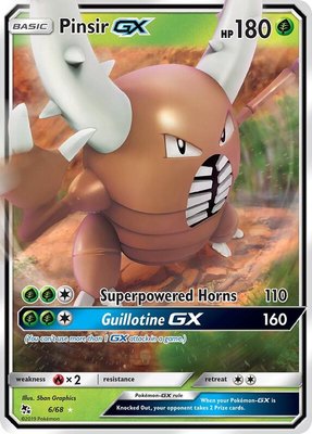 Pinsir GX, Hidden Fates