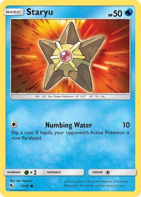 Staryu, Hidden Fates