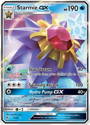 Starmie GX, Hidden Fates