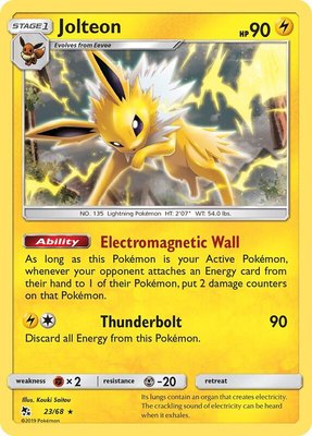 Jolteon, Hidden Fates