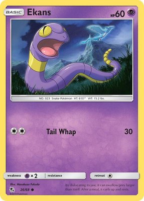Ekans (26), Hidden Fates