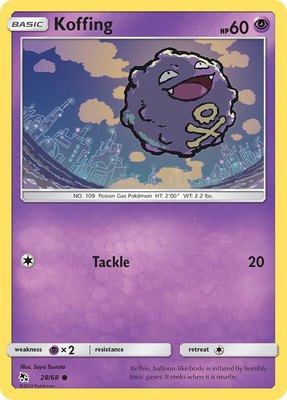 Koffing, Hidden Fates