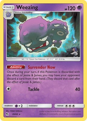 Weezing, Hidden Fates