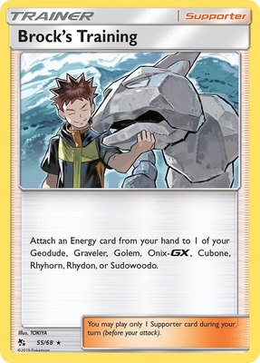 Brock's Training, Hidden Fates